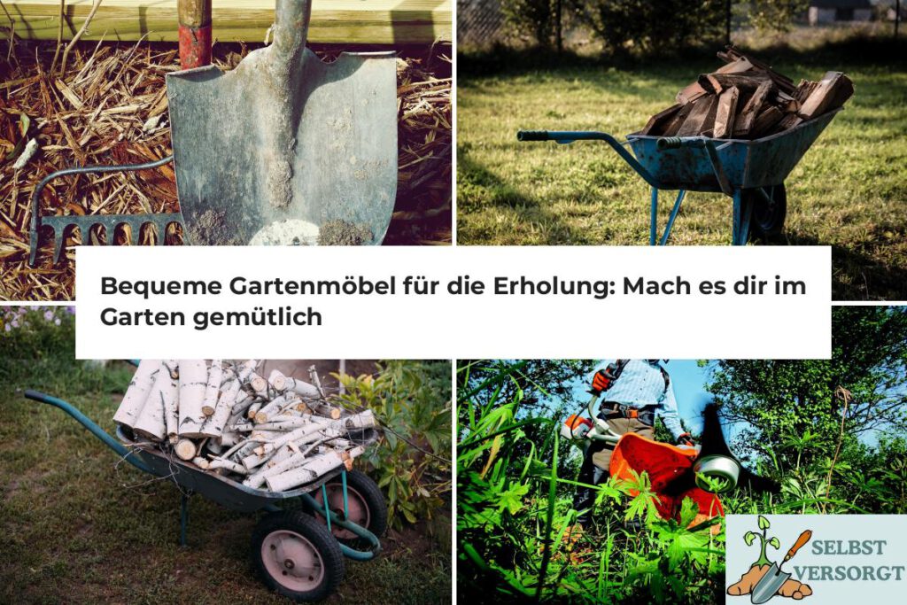 Bequeme Gartenmöbel für die Erholung