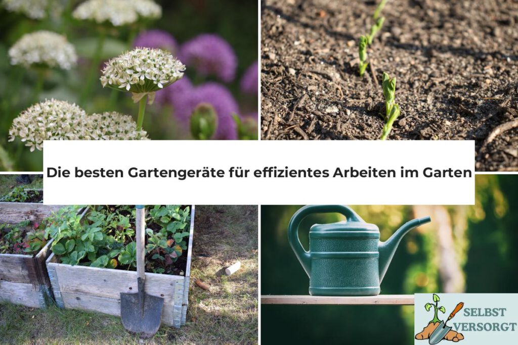 Gartengeräte für effizientes Arbeiten