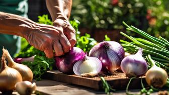 entdecken sie die zwiebel gesundheitliche vorteile und tipps fuer den garten