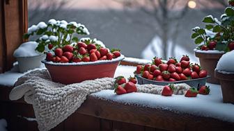 erdbeeren winterhart tipps fuer die ueberwinterung im garten