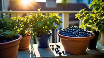 heidelbeeren auf dem balkon tipps fuer den anbau im kuebel