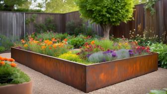 hochbeet rost der perfekte hingucker fuer ihren garten