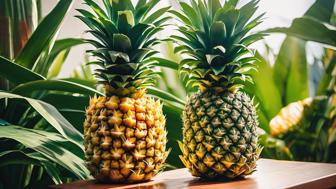 so pflegen sie die ananas pflanze essbar und leicht anbauend im eigenen garten