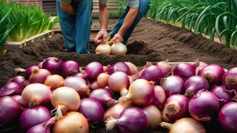 so wachsen grosse zwiebeln tipps zur erfolgreichen zwiebelzucht im garten
