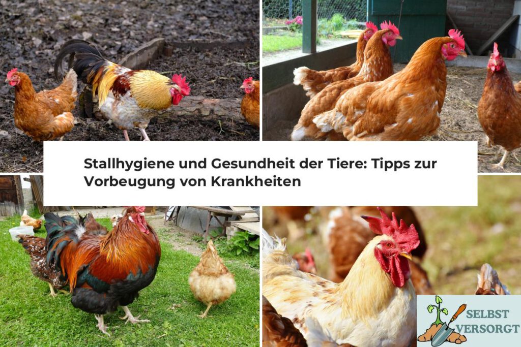 Stallhygiene und Gesundheit der Tiere